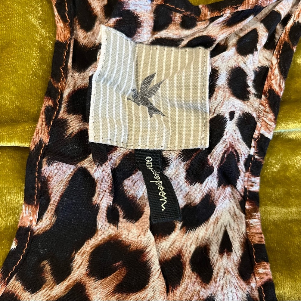 One Teaspoon Leopard Tank - Picture 2 of 4